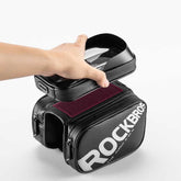 Electric bicycle mobile phone holder bag